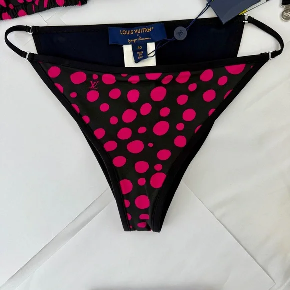 NWT LOUIS VUITTON x Yayoi Kusama Infinity Dots Bikini SET top-38, bottom - 40 - Picture 4 of 7